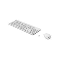 HP 230 3L1F0AA Beyaz Kablosuz İngilizce Klavye Mouse Set